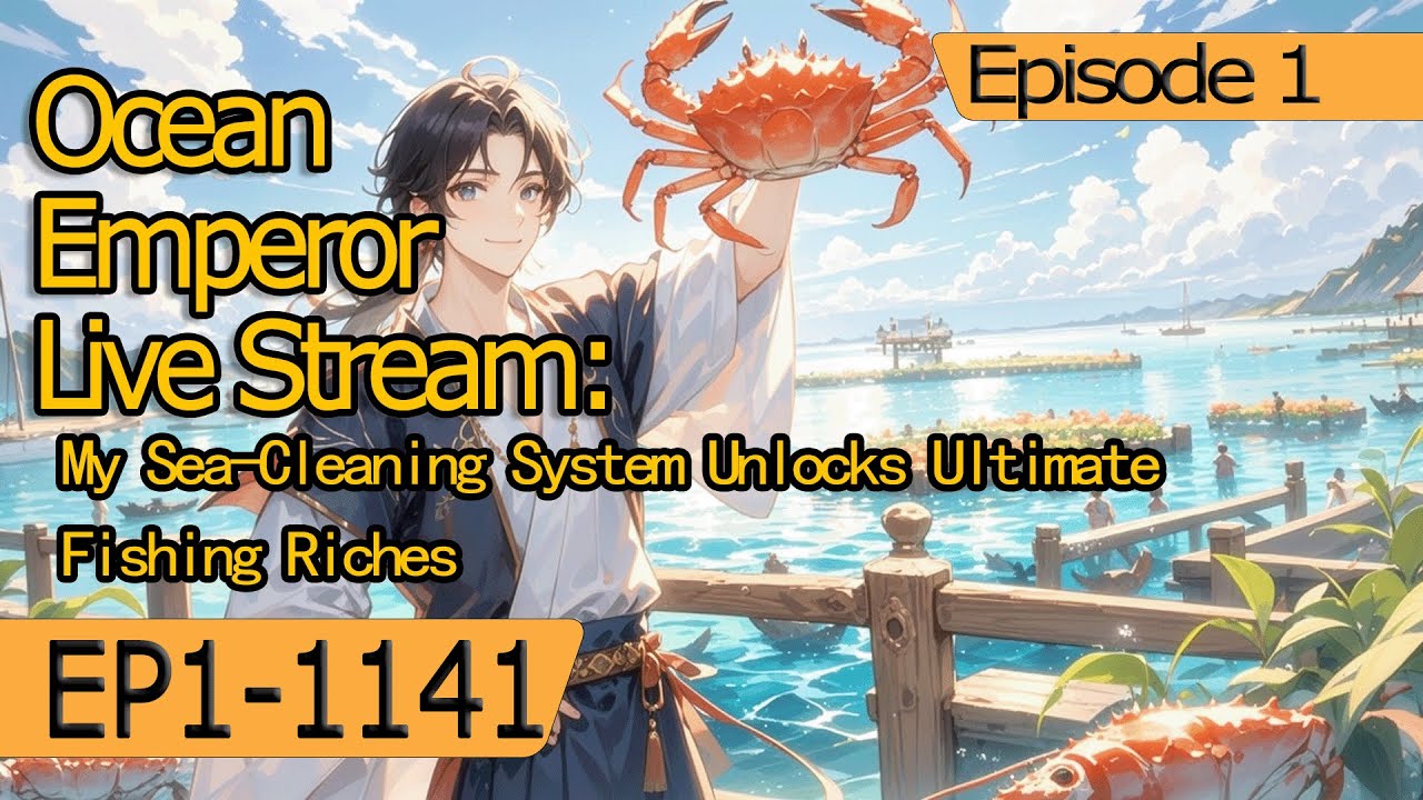 Invincible:Ocean Emperor Live Stream:My Sea-Cleaning System Unlocks Ultimate Fishing Riches【1 of 2】