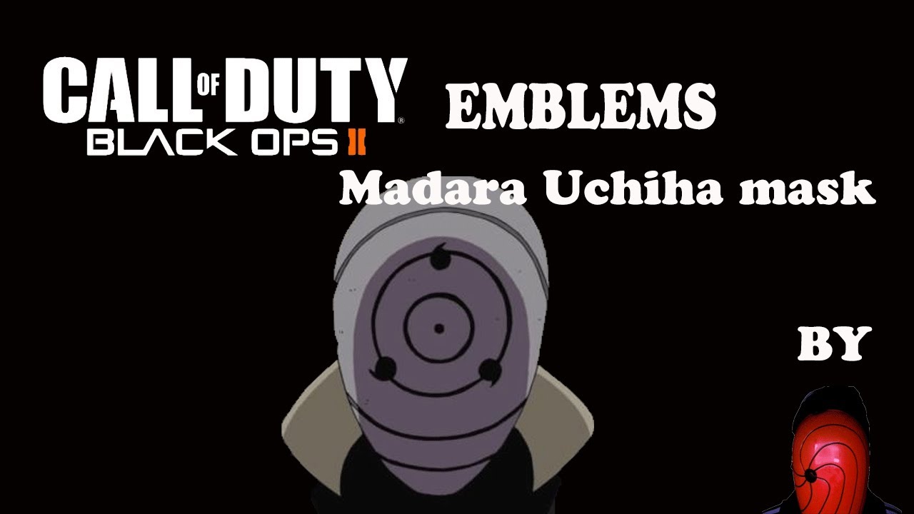 Obito Uchiha Mask | Black Ops 2 Emblem | By SergioLiveHD
