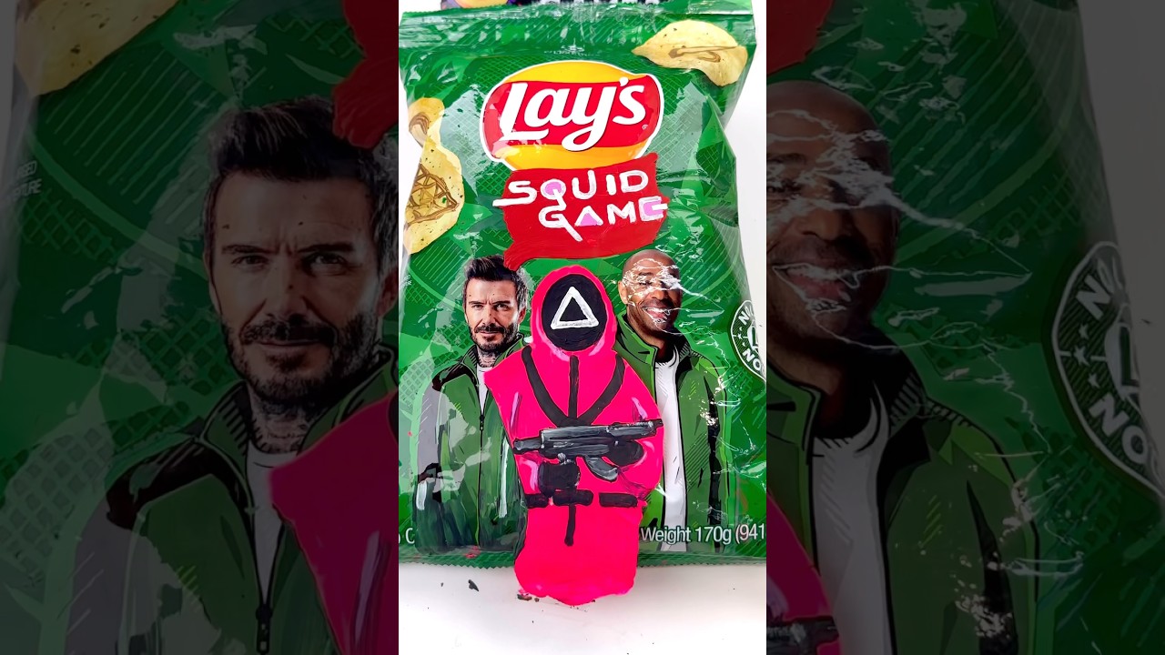 Lay's new squid game flavor!👍 #squidgame #chips
