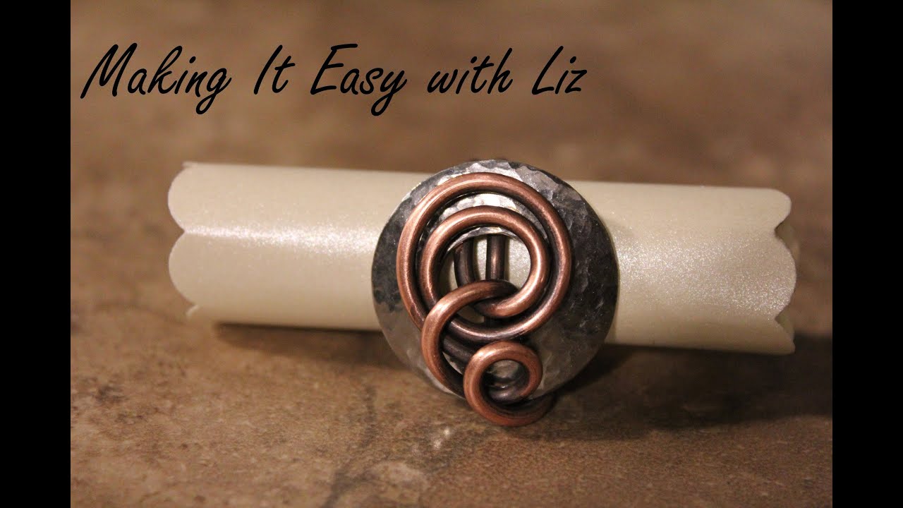 FUNKY CHUNKY Domed Washer Ring - Easy Wirework