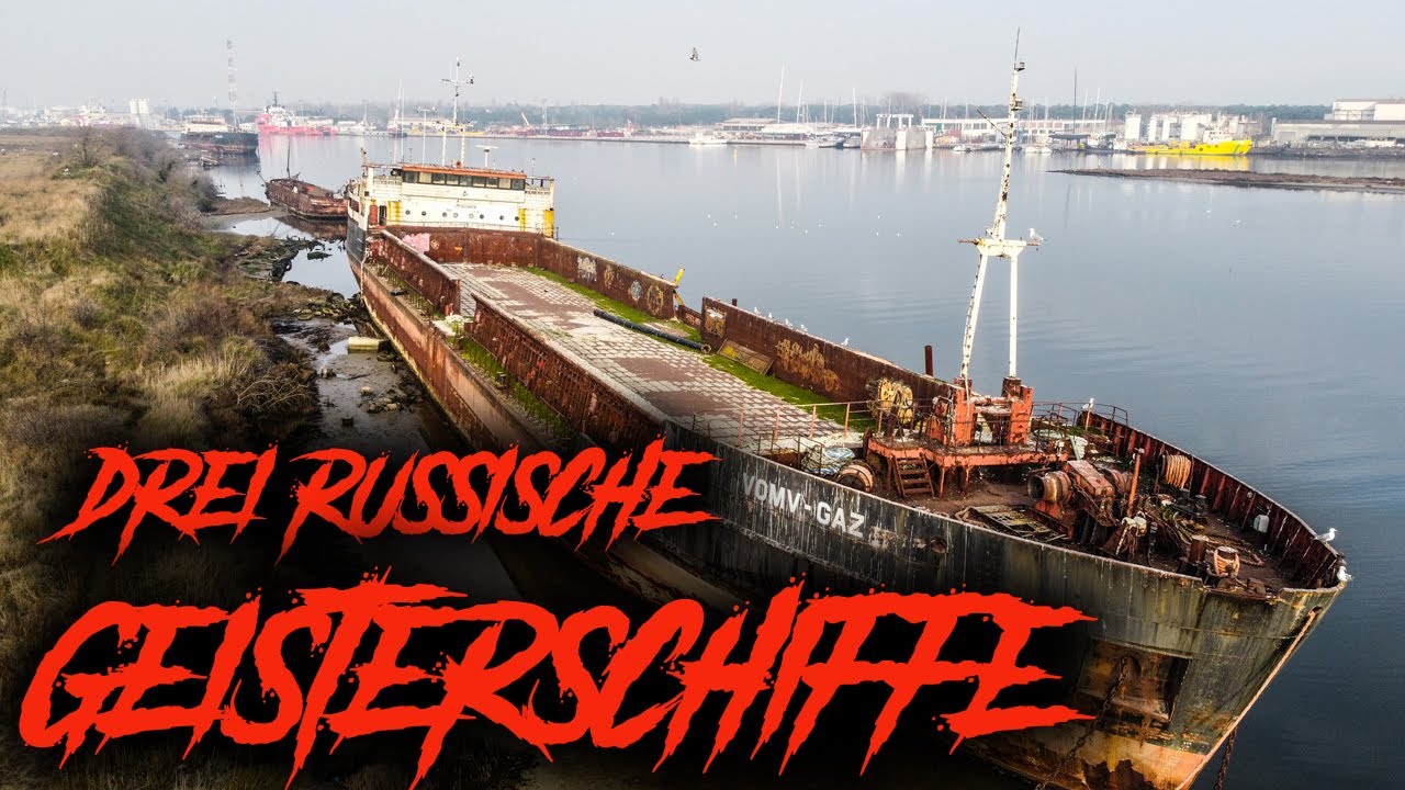Drei russische Geisterschiffe I Von der Polizei beschlagnahmt Wir gehen an Bord  Lost Places Italien