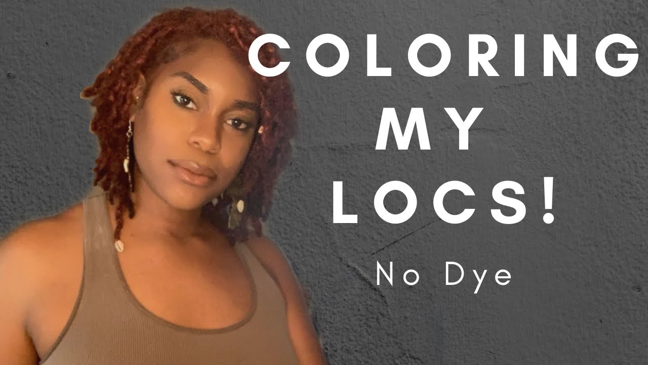 Loc Color Sangria | Medium Locs | Loc Styling