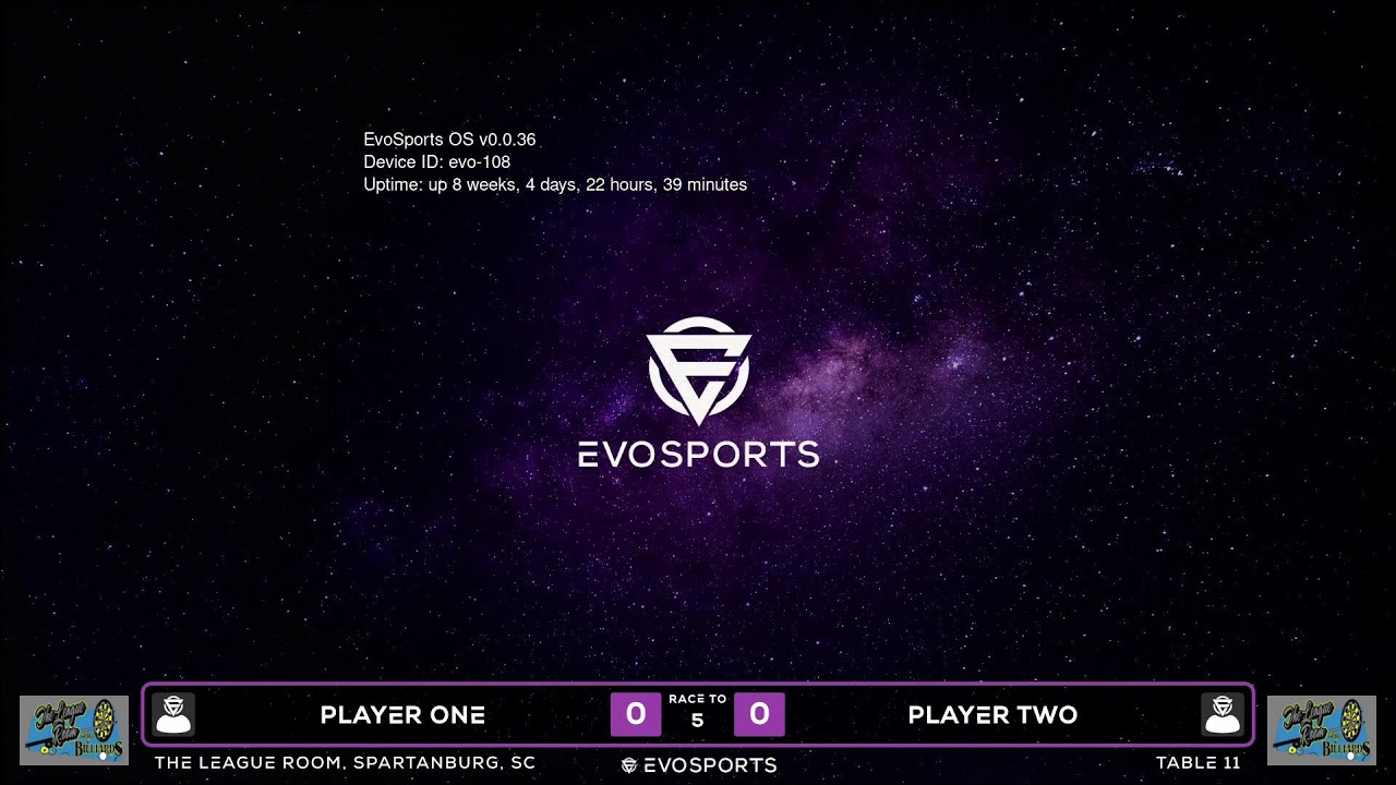 PLAYER ONE vs PLAYER TWO - THE LEAGUE ROOM - TABLE 11 | EvoSports