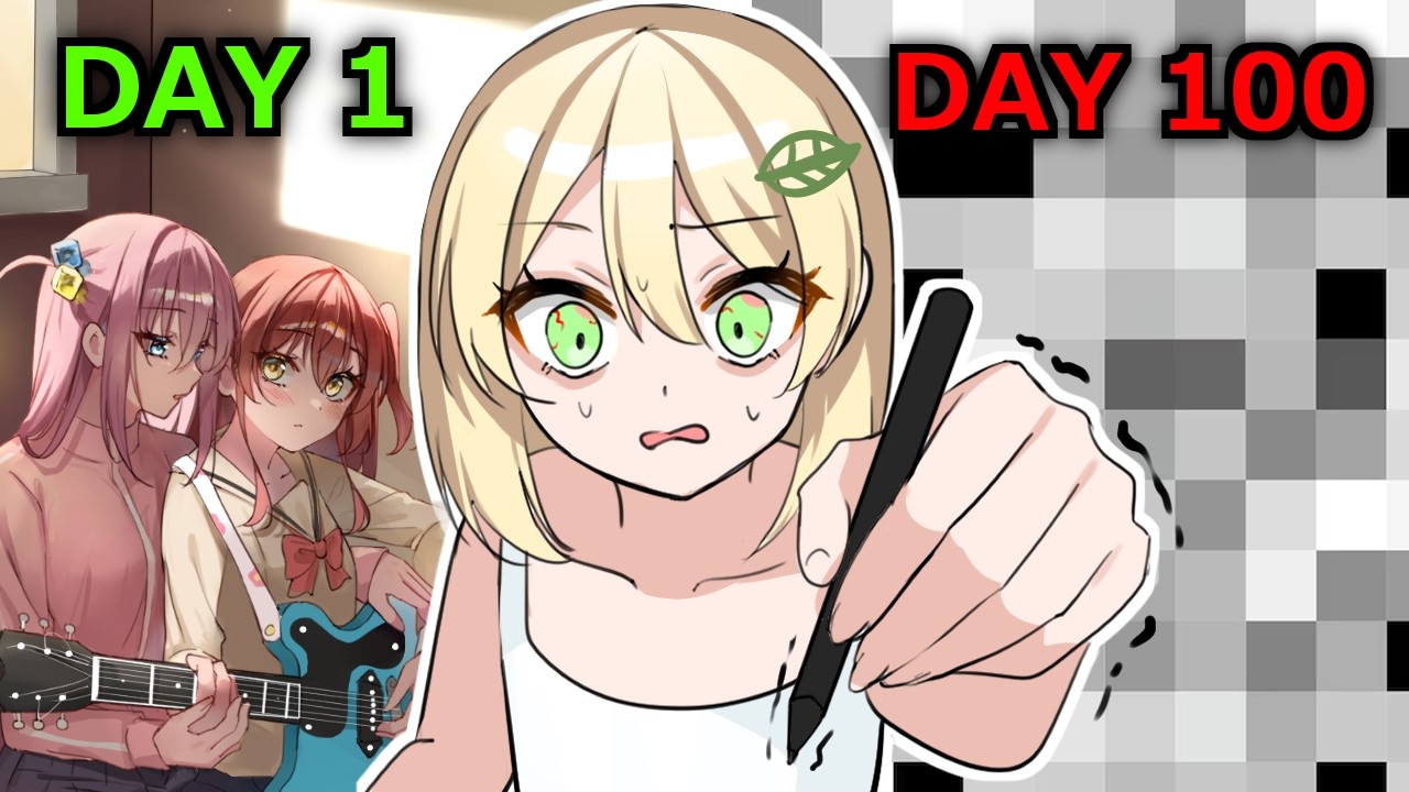 I'M GOING TO DRAW 100 YURI ILLUSTRATIONS!!!!!!!!