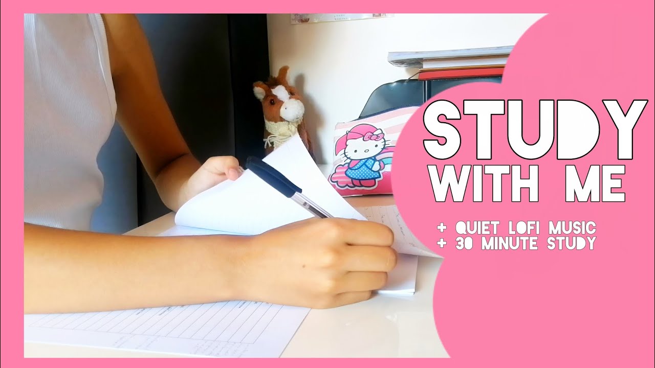 Day 18 of Learning Korean — Study with Me, Half an Hour, Quiet Lofi Music 