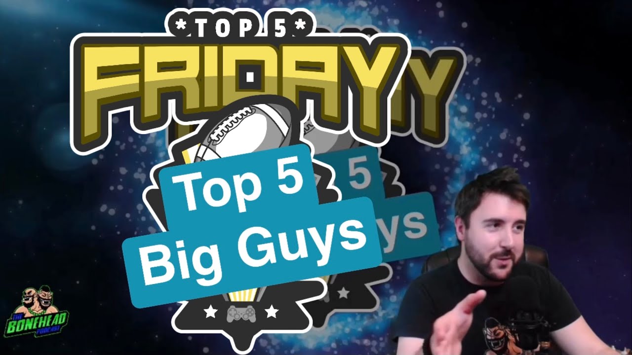 Top 5 Big Guys in Blood Bowl - Top 5 Friday (Bonehead Podcast)