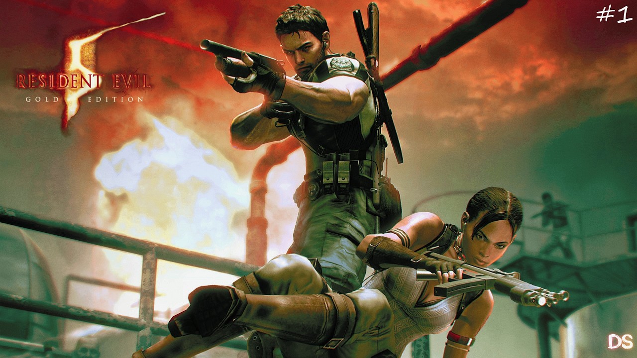 Resident Evil 5 #1 Сафари с зомбятиной