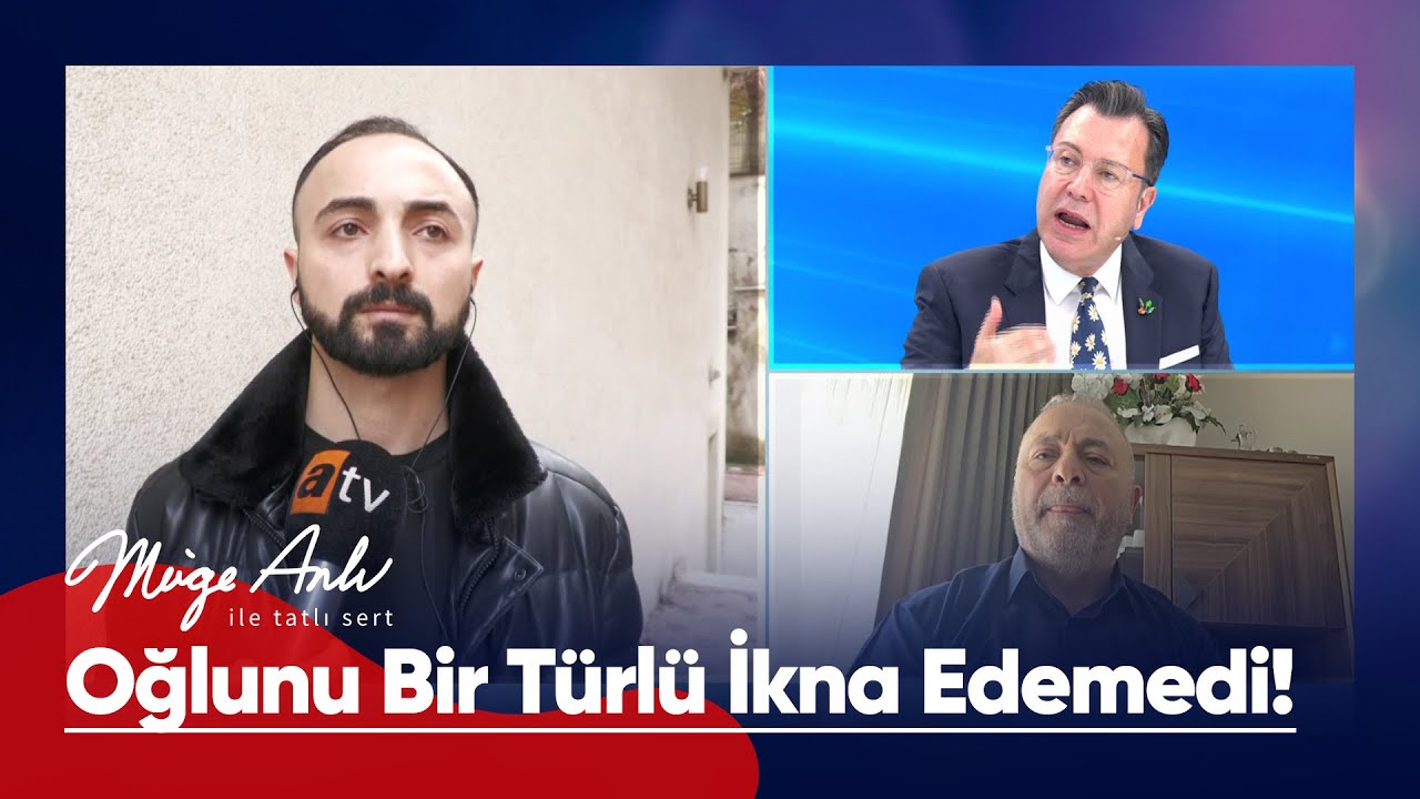 Oğluma çok emek verdim, kötü baba değilim! - Müge Anlı ile Tatlı Sert