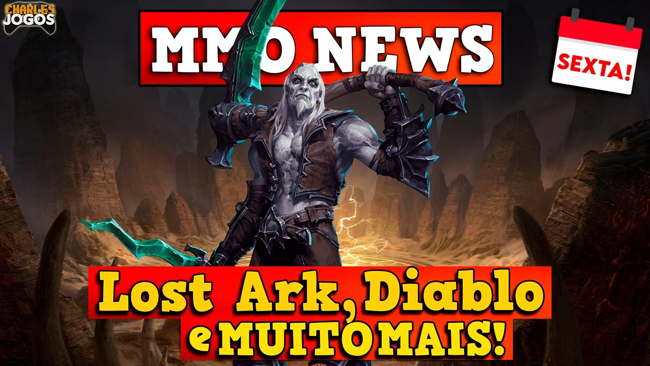 MMO NEWS #31: MAIS TRETA COM ASHES OF CREATION, WOW MAIS CASUAL, NEXON SE FERROU E MUITO MAIS!