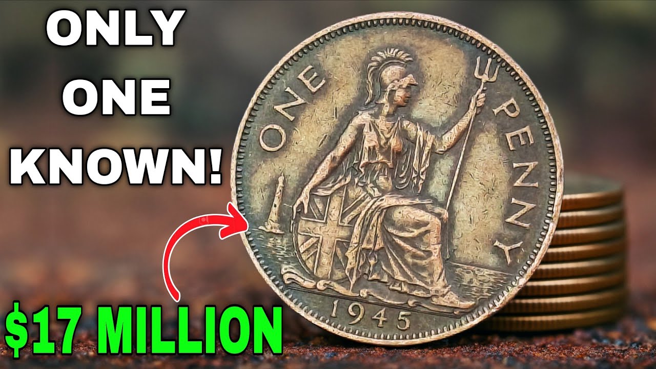 Самые редкие британские пенни, стоимость которых на современном рынке исчисляется миллионами долл...