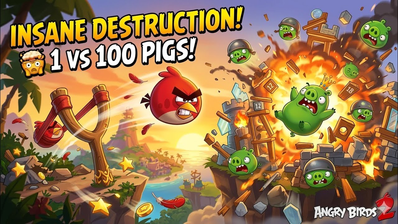 ​😱 I Found the BIGGEST GLITCH in Angry Birds 2?!