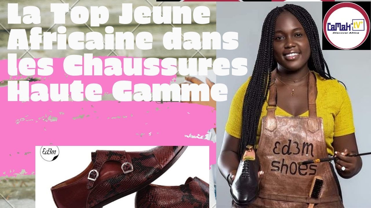 Comment Cette Jeune Dame Fabrique des Chaussures Haute Gamme Made in Togo