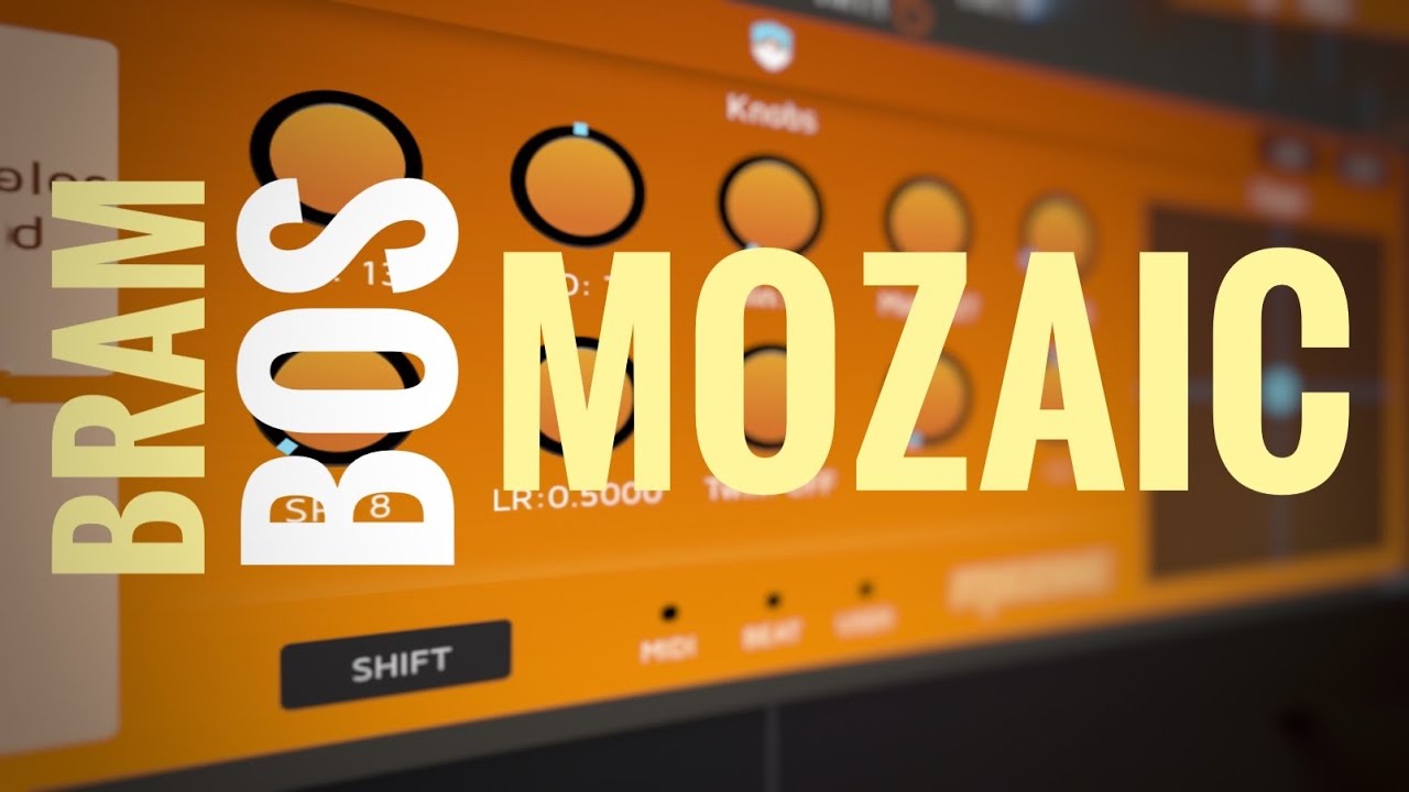 Bram Bos Now $2!! Mozaic: Essential Midi App for iPad & iPhone Musicians