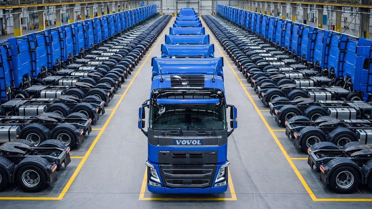Inside Heavy-Duty Truck Production: How Volvo Assembles Trucks at Scale (Full Process)