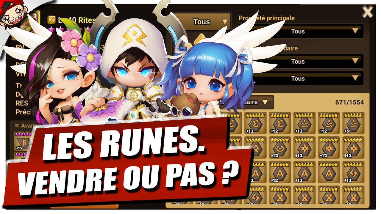 🔴 QUELLE RUNE GARDER, VENDRE OU UPGRADE ?! Summoners War