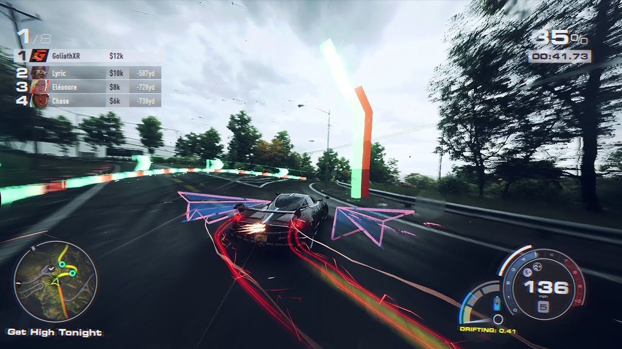 NFS Unbound | Get High Tonight 1:50.66 [Pagani Huayra]