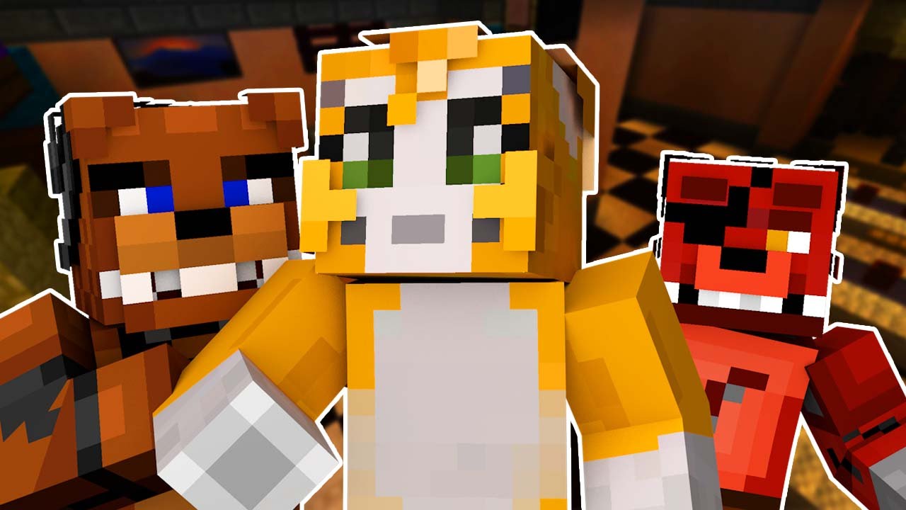 Stampy Cat Goes Into Five Nights At Freddy's (Night 1)  - Minecraft Roleplay