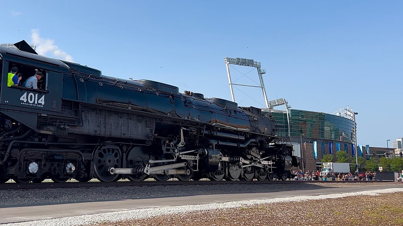 Union Pacific 4014’s 2023 Home Run Express Arrives at Home Plate