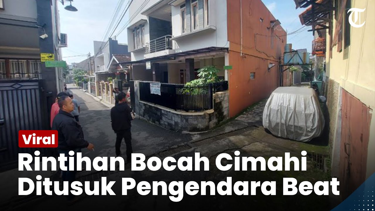 Ucapan Terakhir Bocah Cimahi Sebelum Tewas Ditusuk Pengendara Beat