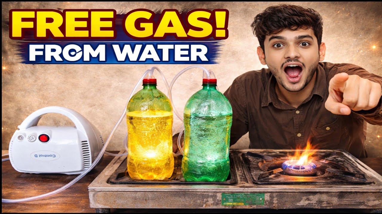 HOW TO FREE GAS AT HOME  । घर पर फ्री गैस कैसे बनाएं 