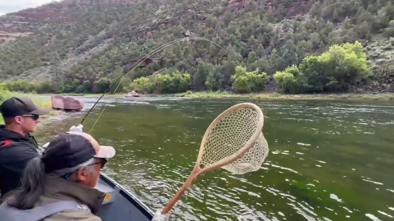 Fly Fishing with the Master - Green River in Utah - 4K Video