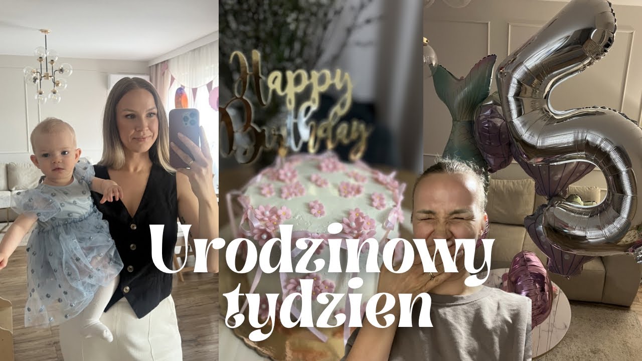 Urodzinowy tydzień | torcik, imprezka, przekłute uszy 