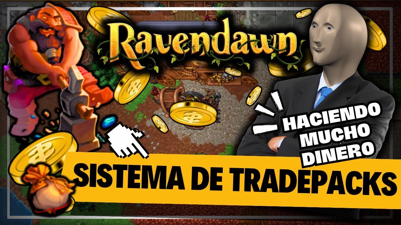 Ravendawn: Explicanado el sistema de tradepacks !
