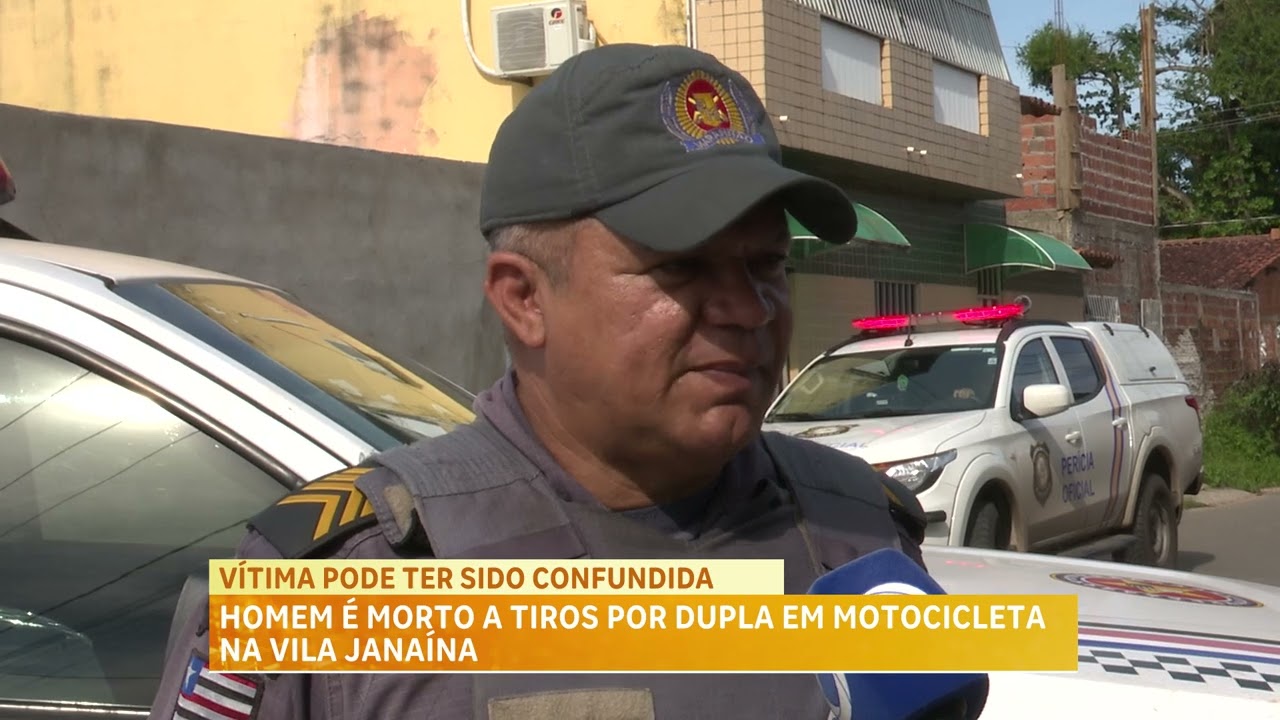 Homem é morto a tiros por dupla em motocicleta no bairro da Vila Janaina