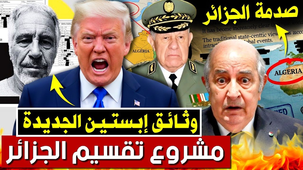 مشروع تقسيم الجزائر: النظام الجزائري مصدوم من وثائق إبستين الجديدة | بودكاست التاريخ الصامت