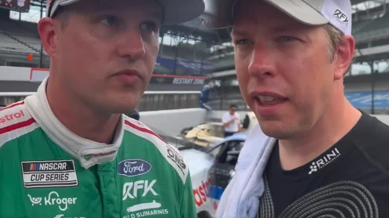 Ryan Preece & Brad Keselowski On Their Top 5 Finishes at Indianapolis: 