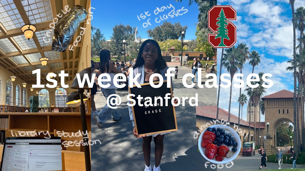 first week of classes @ Stanford