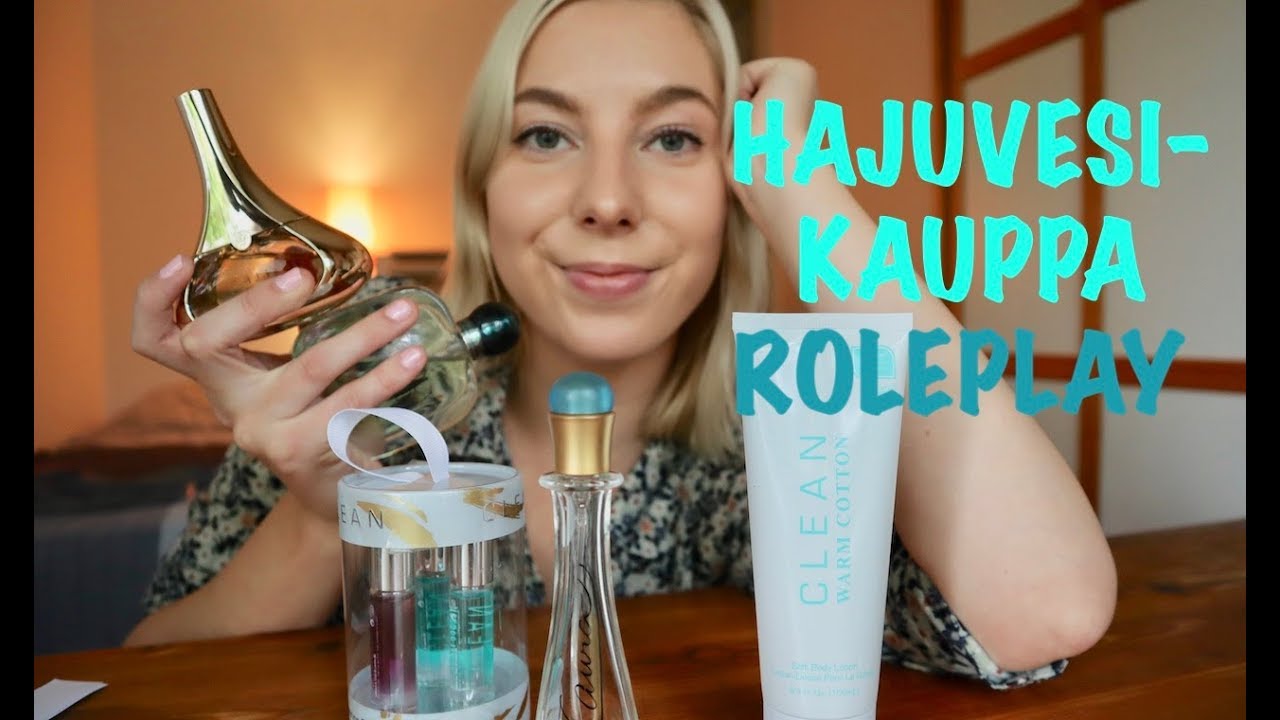 ASMR SUOMI - Hajuvesikauppa-roleplay