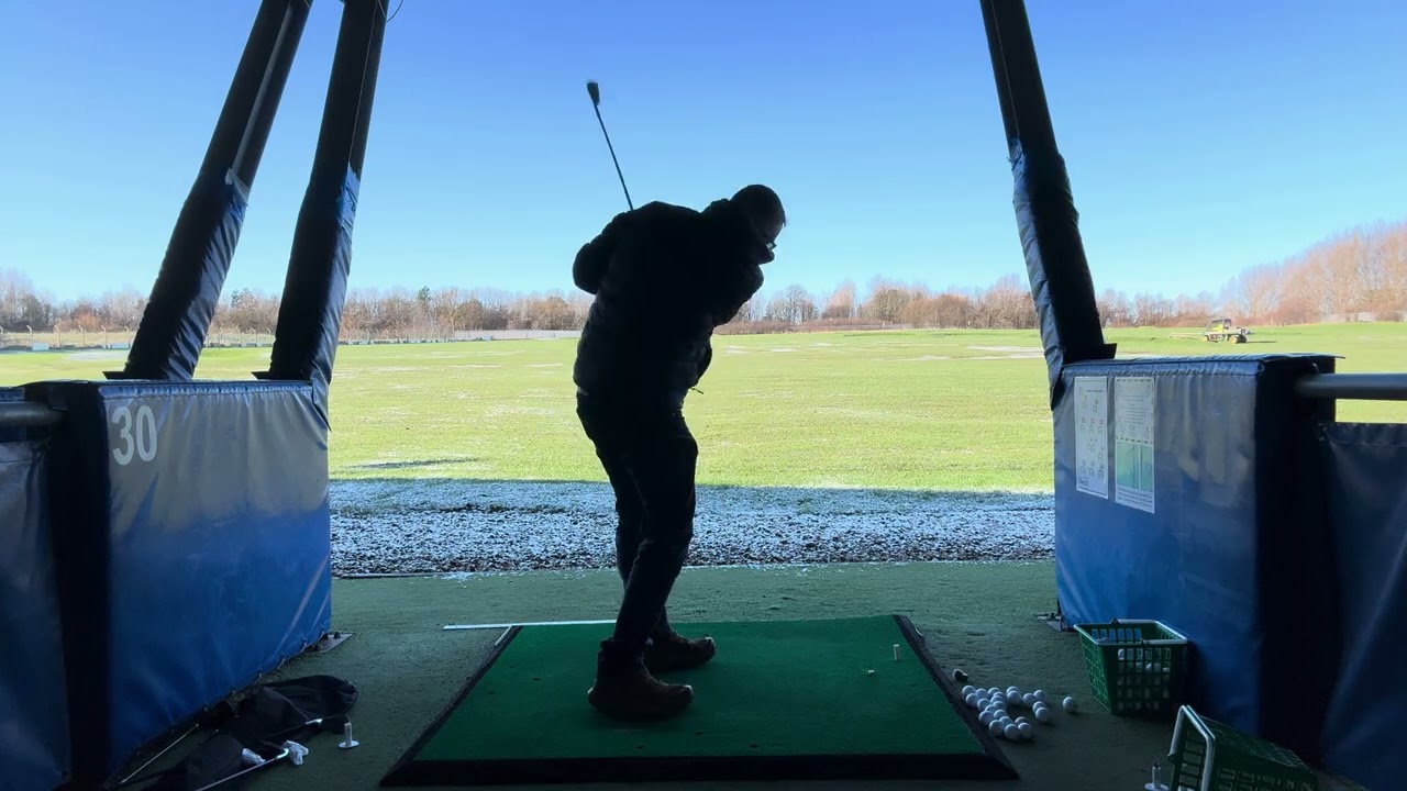 Saturday morning driving range session!