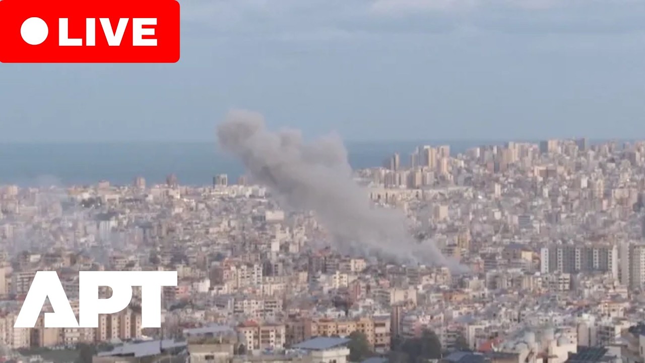 LIVE | Smoke Billows Over Beirut After Israeli Strike on Southern Suburbs | APT