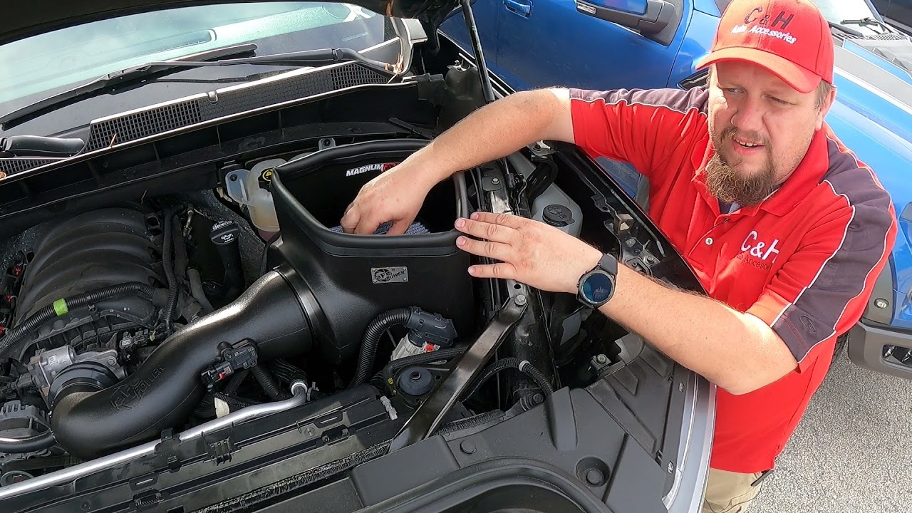 AFE Cold Air Intake on a 21 Chevy Silverado 1500 review by C&H Auto Accessories