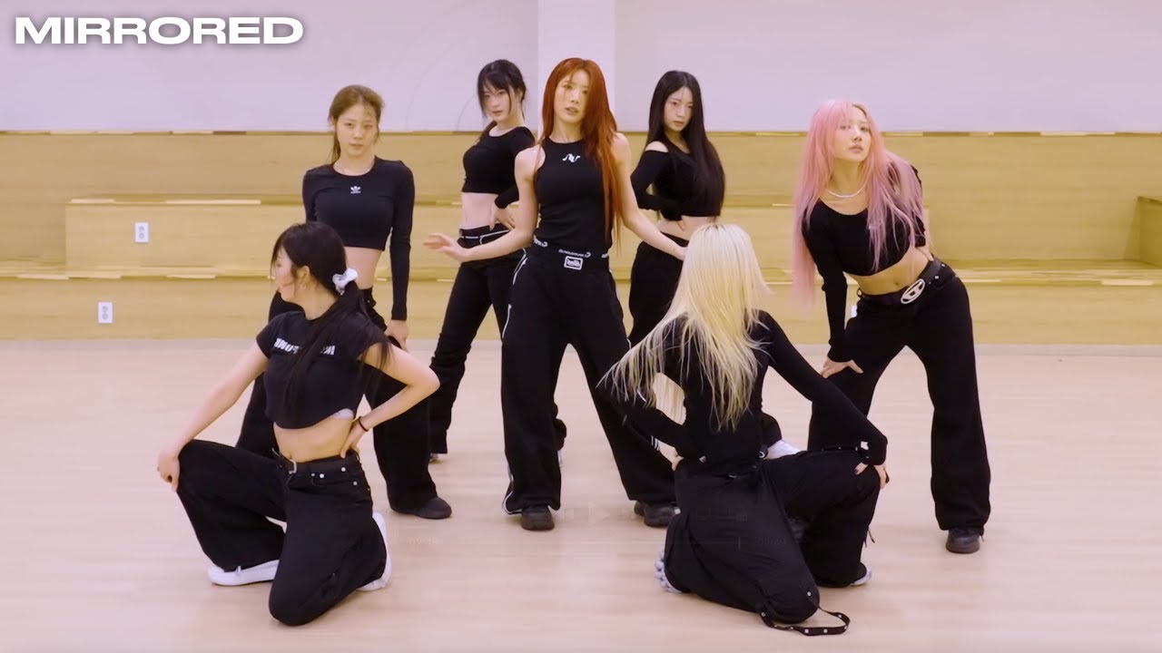 Can You Entertain? - Kim Lip Mirrored Dance Practice [4K]