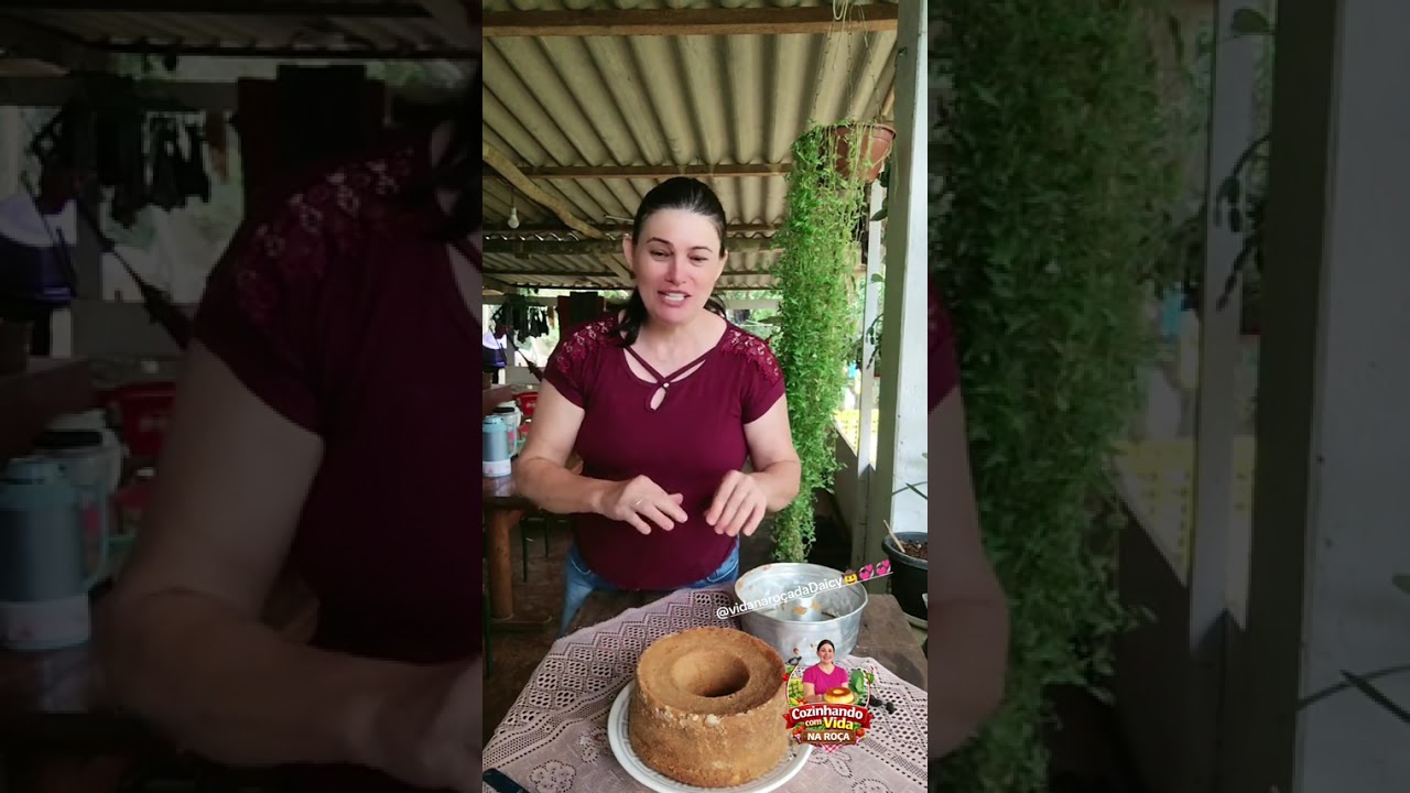 Bolo de iogurte#receitas #bolo #vidanaroca