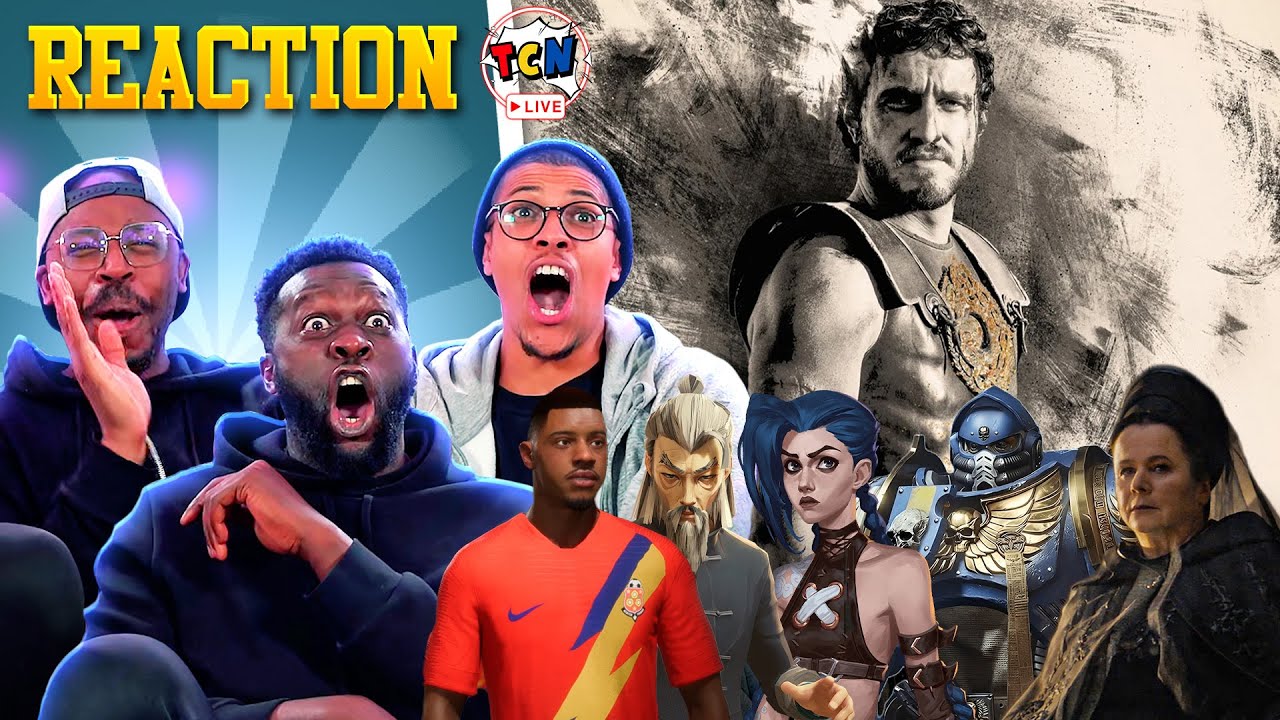 TCN REACTION PODCAST | GLADIATOR II REVIEW REACTION LIVE