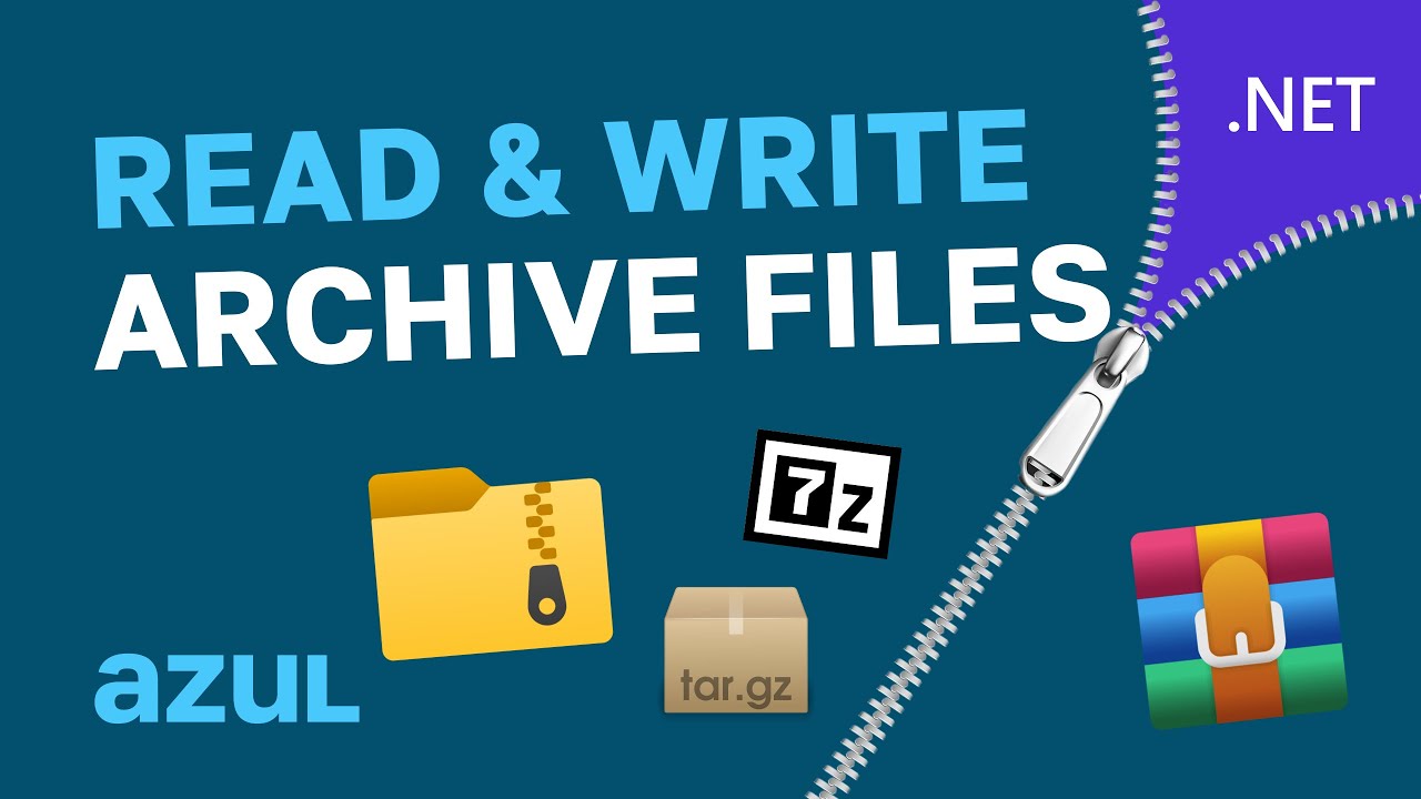 .NET C#/VB - Read & Write Compressed Files