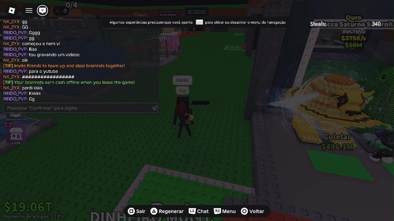 jogando pvp com pessoa estranha