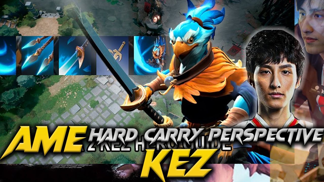 7.37D - Crazy Play Ame Kez Hard Carry - Dota 2 Pro Full Gameplay #ame #kez