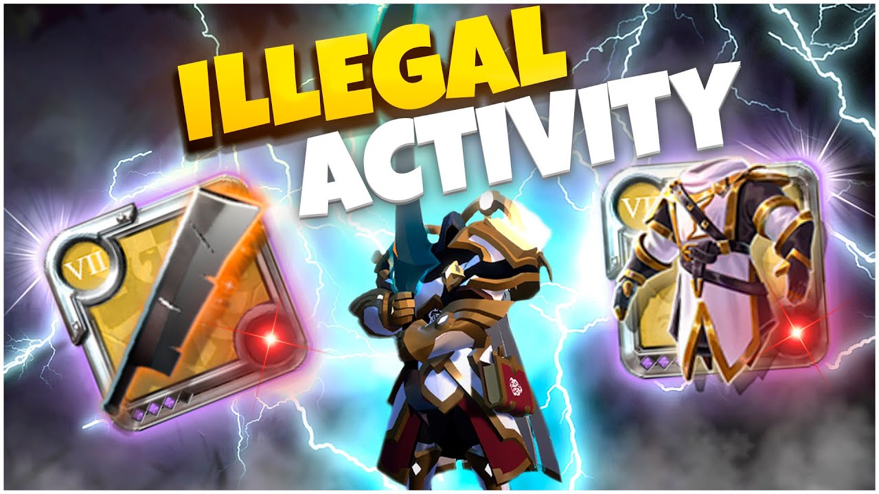 Illegal Carving Cringe Action in Albion Online