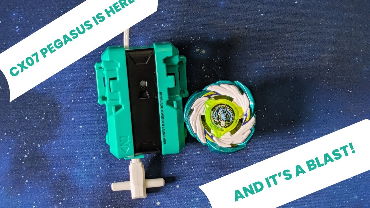 CX-07 В СТРЕЛУ В ДЕЙСТВИЕ! Распаковка Pegasus Blast [Beyblade X]