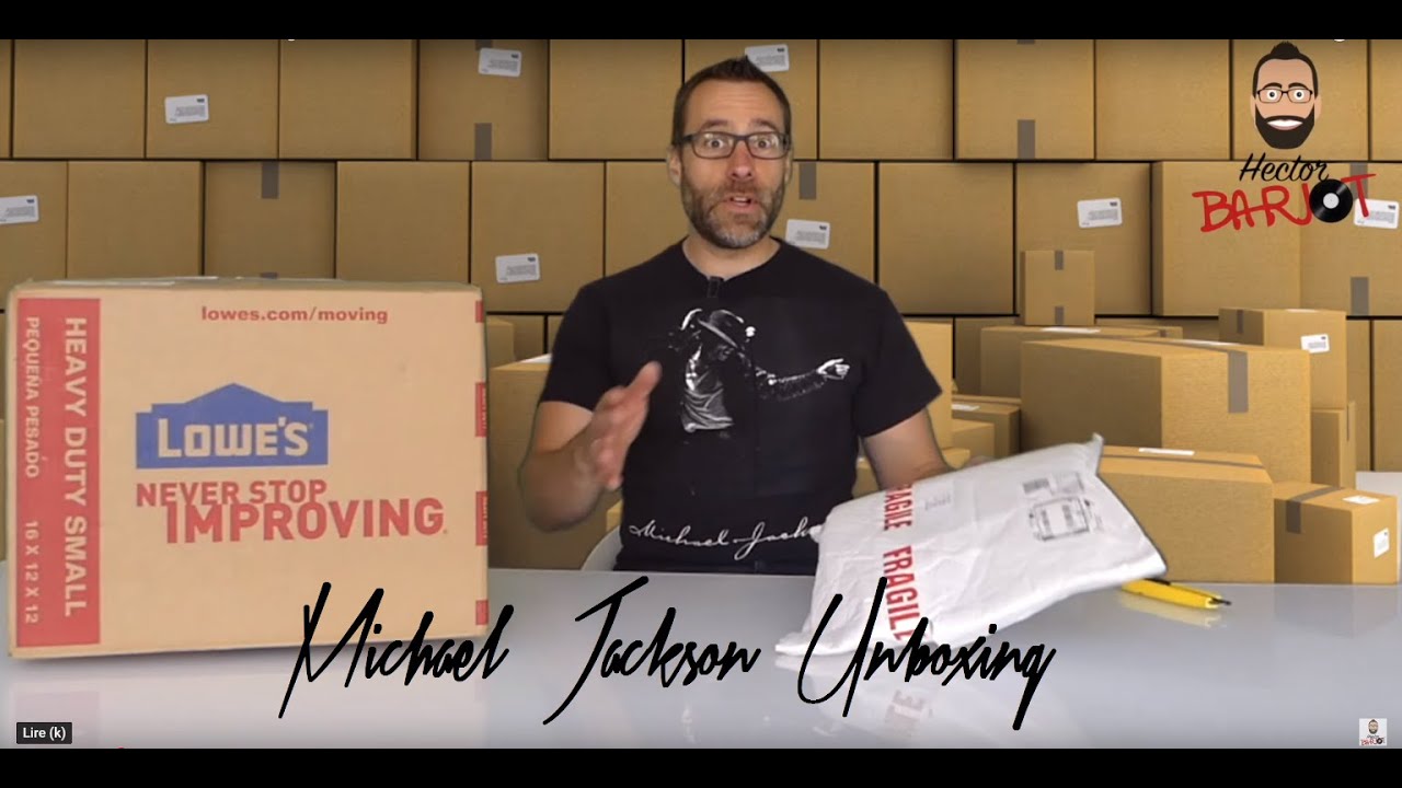 S5-EP8 Michael Jackson Unboxing 2 - Package from USA
