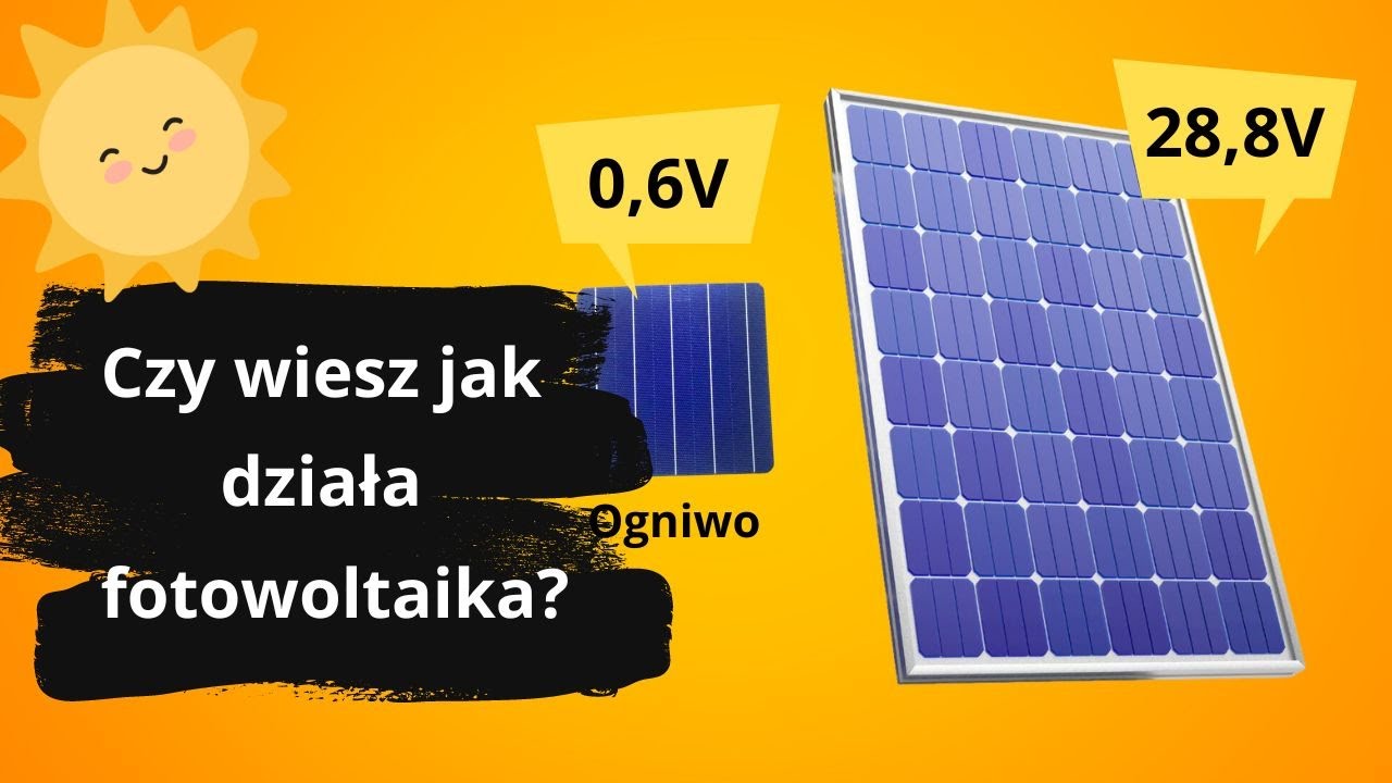 Zasada działania modułu fotowoltaicznego.  Metoda Czochralskiego