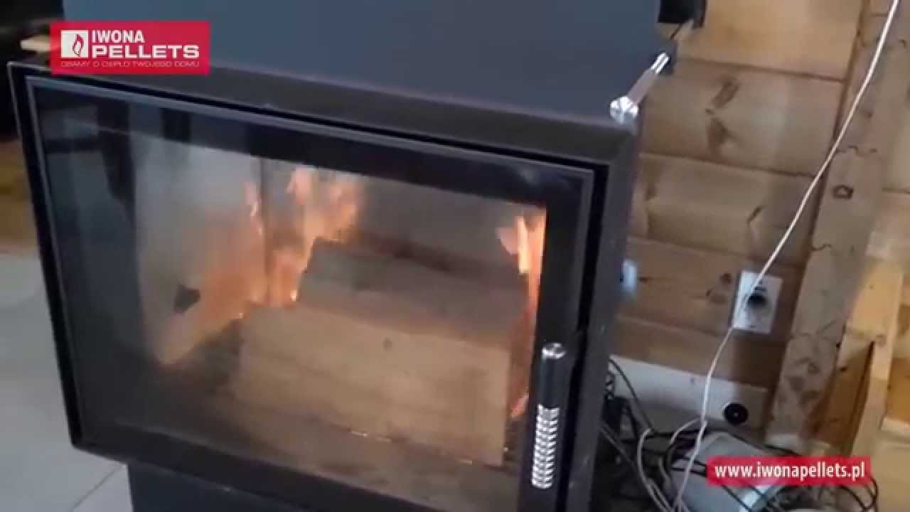 Kominek na pellet i drewno LOUIS AIR
