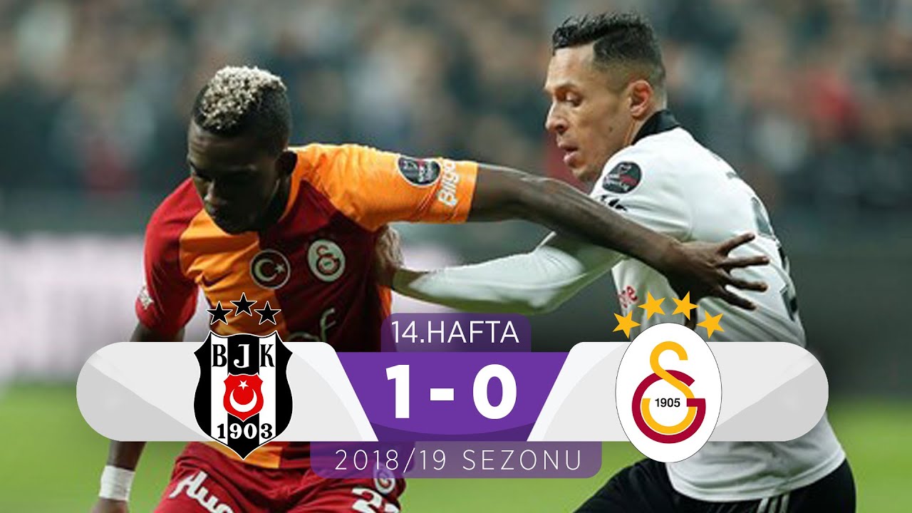 Beşiktaş (1-0) Galatasaray | 14. Hafta - 2018/19