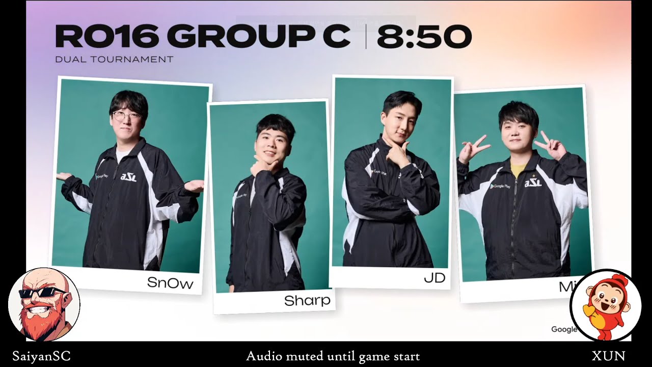 [ENG] ASL S20 Ro.16 Group C (Snow, Jaedong, Mini and Sharp) - ASL English (StarCastTV English)