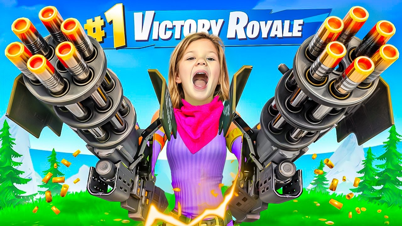 Fortnite Prodigy Does The MYTHIC MINIGUN *ONLY* Challenge!!