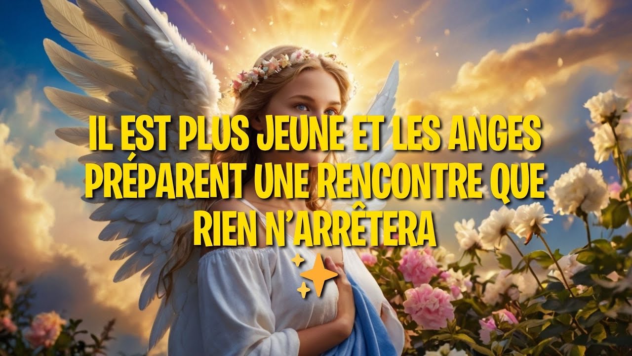 IL EST PLUS JEUNE ET LES ANGES PRÉPARENT UNE RENCONTRE QUE RIEN N’ARRÊTERA